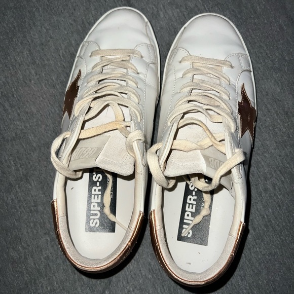 Golden Goose Rose Gold Sneakers - Picture 2 of 7